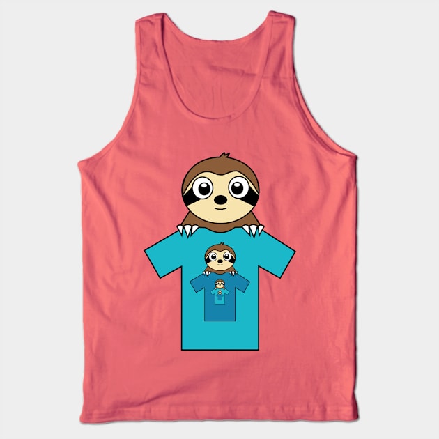 Trending Sloth Shirt Tank Top by Shrenk